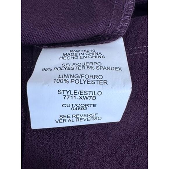 NWT!! "CITY TRIANGLES" Babydoll Dress Burgundy Lace Back Zip Sexy Hoco Cocktail - Picture 8 of 11